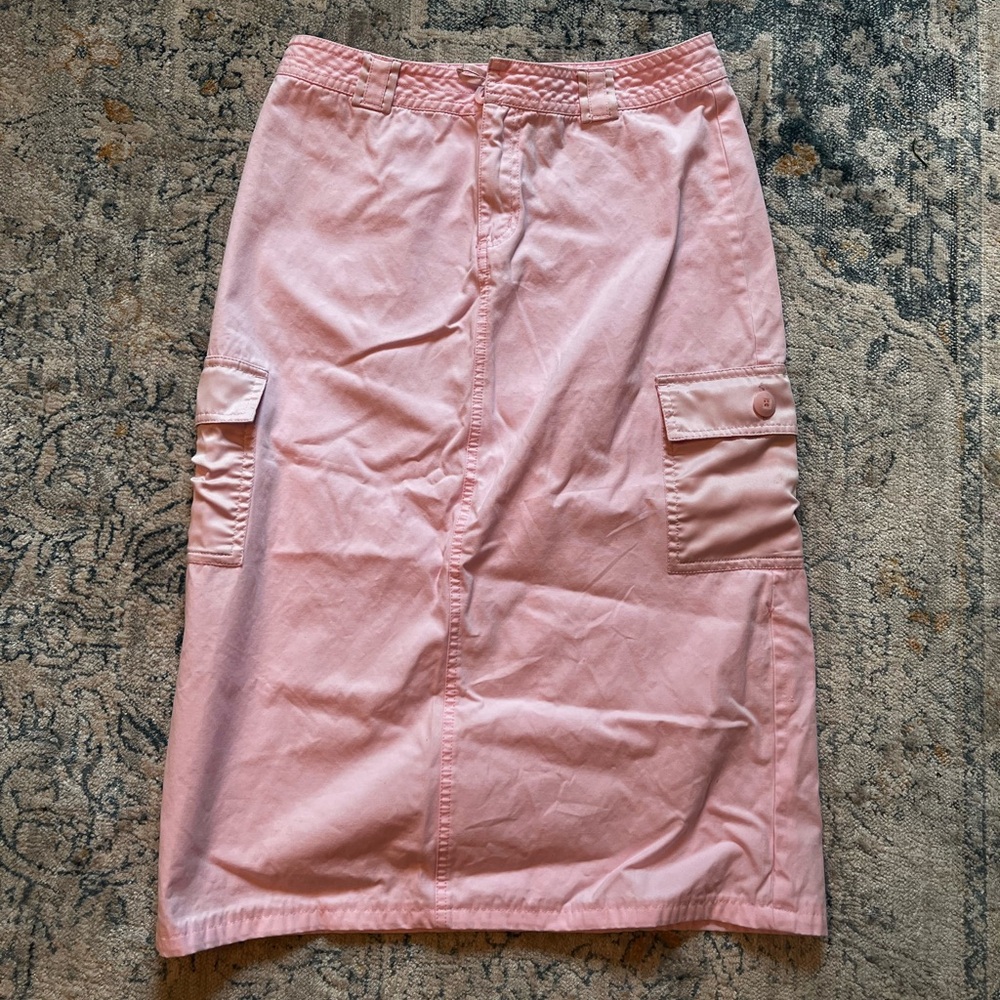 Vintage Old Navy Pink Cargo Skirt